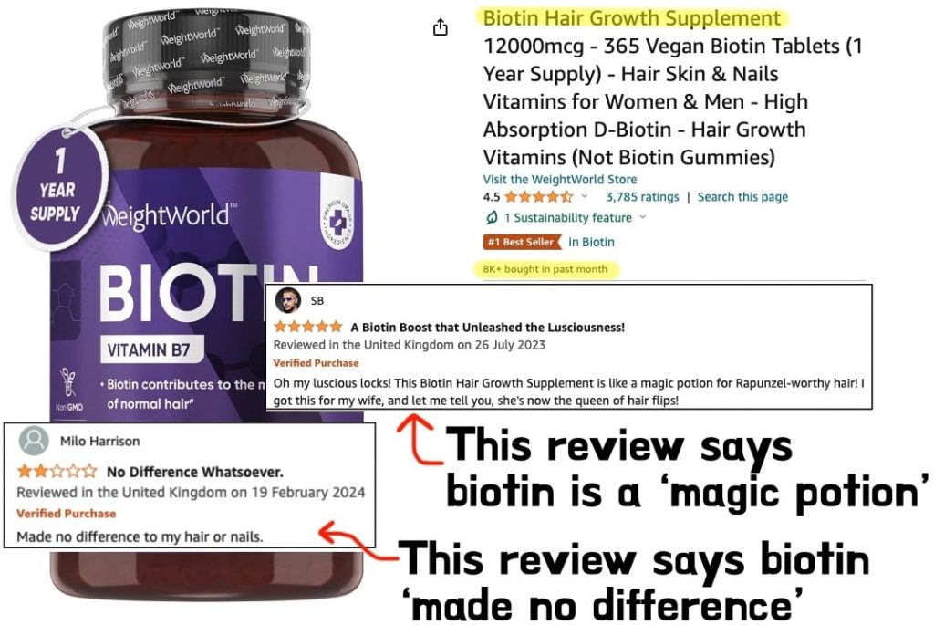 biotin supplement